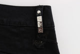 Costume National Sleek Slim Fit Black Denim Jeans