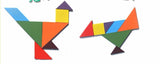 Tangram Building Blocks - Educational Toy for Kids