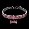 Dog Necklace and Pet Accessories with Diamond Collar