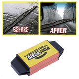 Car Windshield Wiper Cleaner and Repair Brush