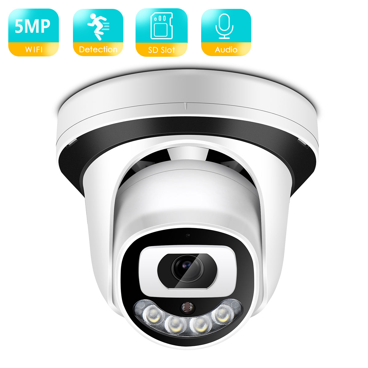 Dual Optical 4MP IP Security Camera