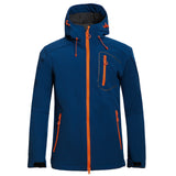 Men's Outdoor Softshell Jacket for Camping and Hiking