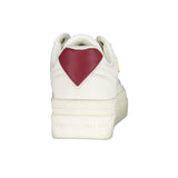 Tommy Hilfiger White Sneakers with Red Details - Women's