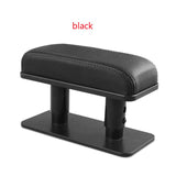 Universal Leather Armrest Pad for Car with Adjustable Height