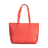 Valentino Handbag with Circular Logo Red - Women's