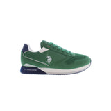 U.S. Polo Sneakers with Laces Green - Men's