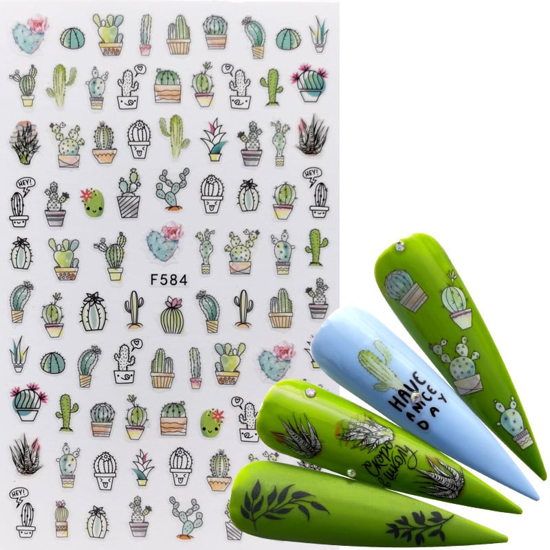 Decorative Manicure Adhesive Nail Strap Stickers