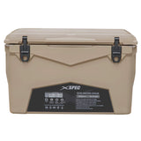 Xspec 60 Quart Roto Molded High Performance Camping Cooler Ice Chest | Pro Tough Durable Outdoor Ice Chest Sand