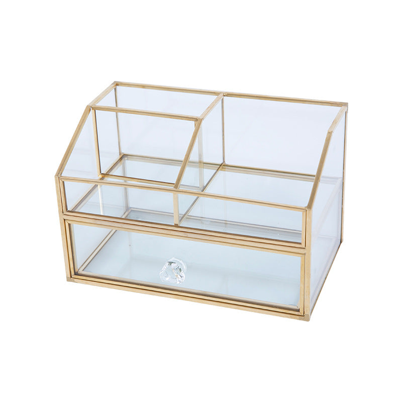 Transparent Makeup Organizer Box for Nail Products