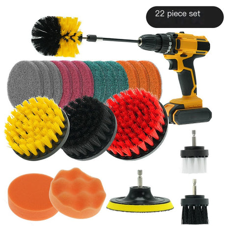 37-Piece Brush Cleaning Combo Set