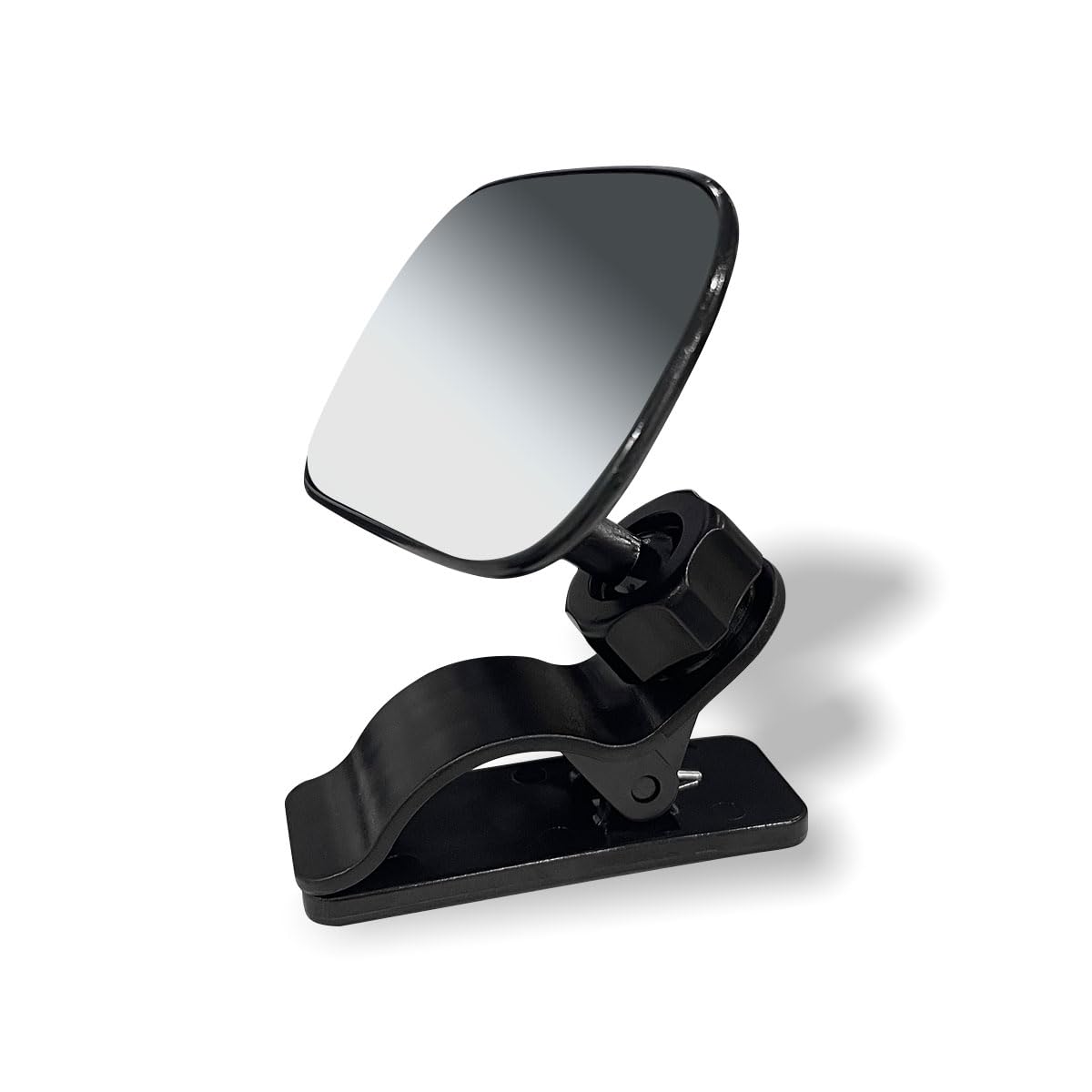 Car Mirror for Baby Adjustable Back Seat Baby Mirror Facing Toddler Rearview Mirror Wide Angle Convex Mirror Clip-on for Viewing Rear Passengers (1PCS)