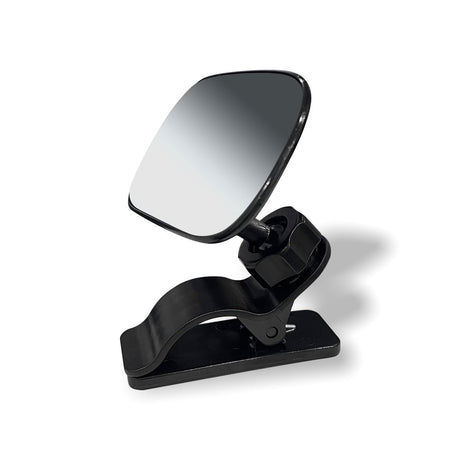 Car Mirror for Baby Adjustable Back Seat Baby Mirror Facing Toddler Rearview Mirror Wide Angle Convex Mirror Clip-on for Viewing Rear Passengers (1PCS)