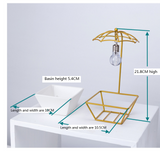 Modern Creative Umbrella Light Bulb Planter Set
