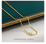 18K Gold Plated Necklaces - Atlantic Shopping Mall