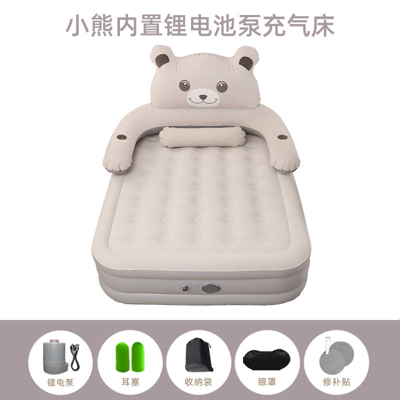 Outdoor Automatic Inflatable Air Mattress for Camping