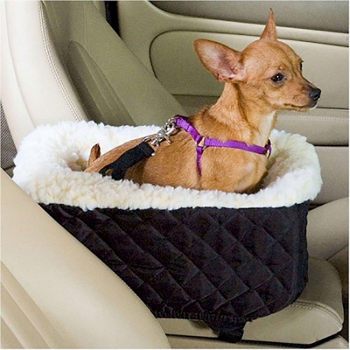 Car Pet Basket with Dog Cushion and Pet Bed