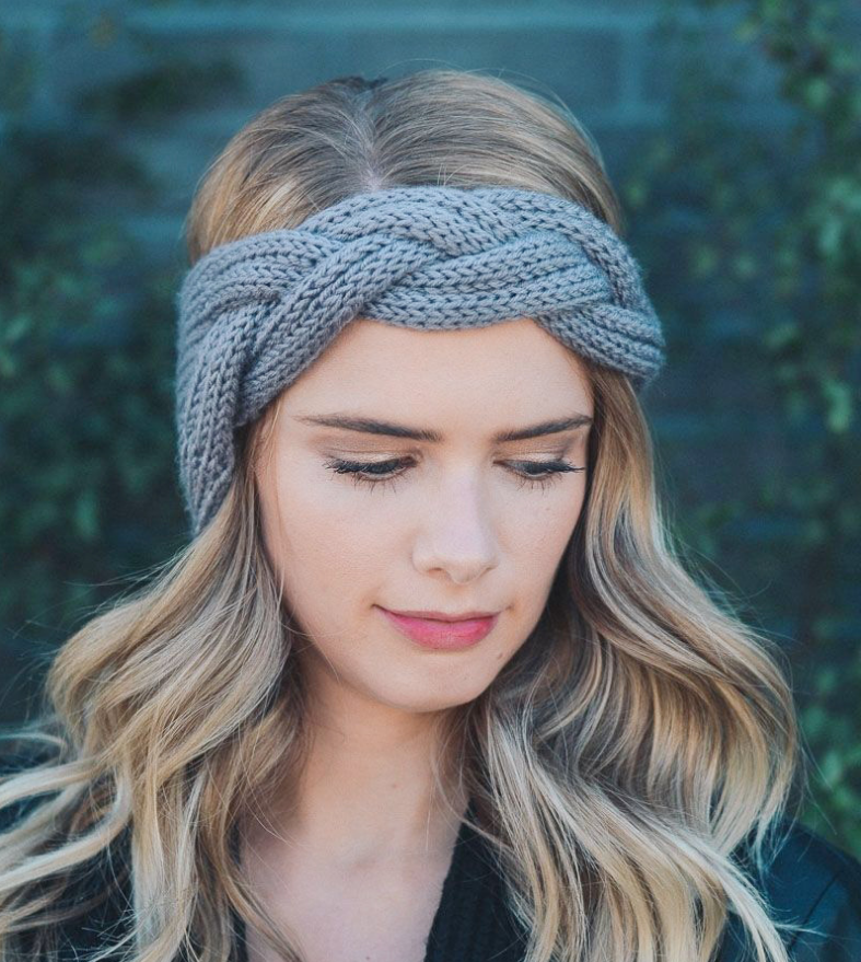 Knitted Ear Warmer Headband - Handmade Fashion Accessory