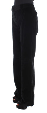 Ermanno Scervino Elegant Black Straight Fit Jeans