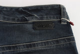 Ermanno Scervino Chic Blue Slim Fit Italian Jeans