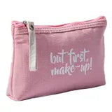 Portable Women's Zippered Cosmetic Bag for Travel