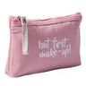 Portable Women's Zippered Cosmetic Bag for Travel