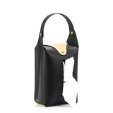 PU Leather Tissue Bag for Car, Home, and Office Use
