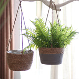 Woven Hanging Basket for Indoor Plant Decoration