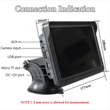 7-Inch Car Display with Wireless CarPlay Support