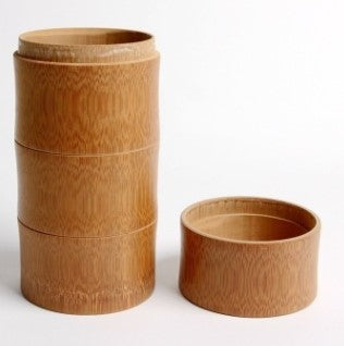 Bamboo Sealed Jar - Large Tea Storage Canister