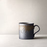 Black Vintage Handmade Ceramic Coffee Mug for Home