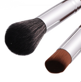 10-Piece Makeup Brush Set with Foundation and Eyelash Brushes