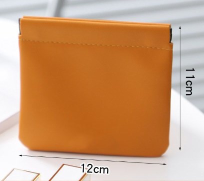 Portable PU Leather Cosmetic Bag for Makeup & Sundries