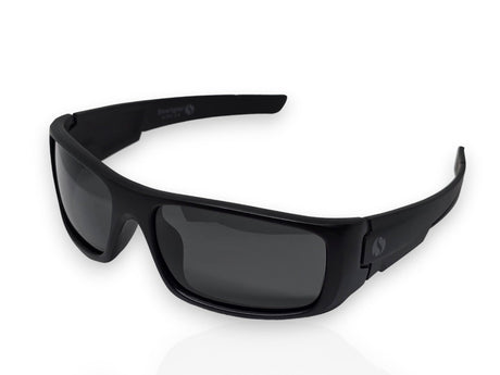 SMARTGEAR RIDE ON Sunglasses - Outdoor Sports Polarized Sunglasses TR90 Flexible Frame TAC Polarized Lenses - Black Frame/Black Lenses (001)