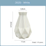 Modern Plastic Flower Vase for Home Decoration (1pc)