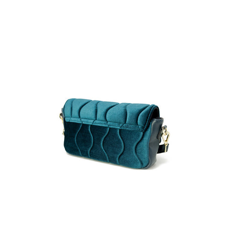 Gio Cellini Bag with Clip Turquoise - Women's