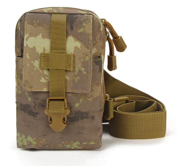 Camouflage Portable Outdoor Climbing Messenger Bag