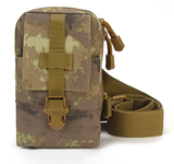Camouflage Portable Outdoor Climbing Messenger Bag