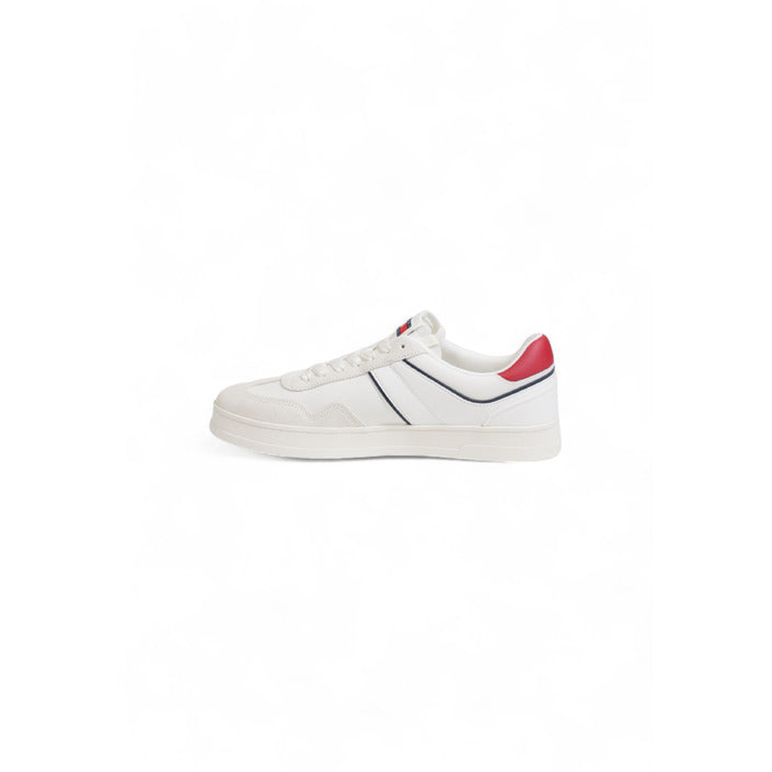 Tommy Hilfiger Leather Sneakers White - Men's