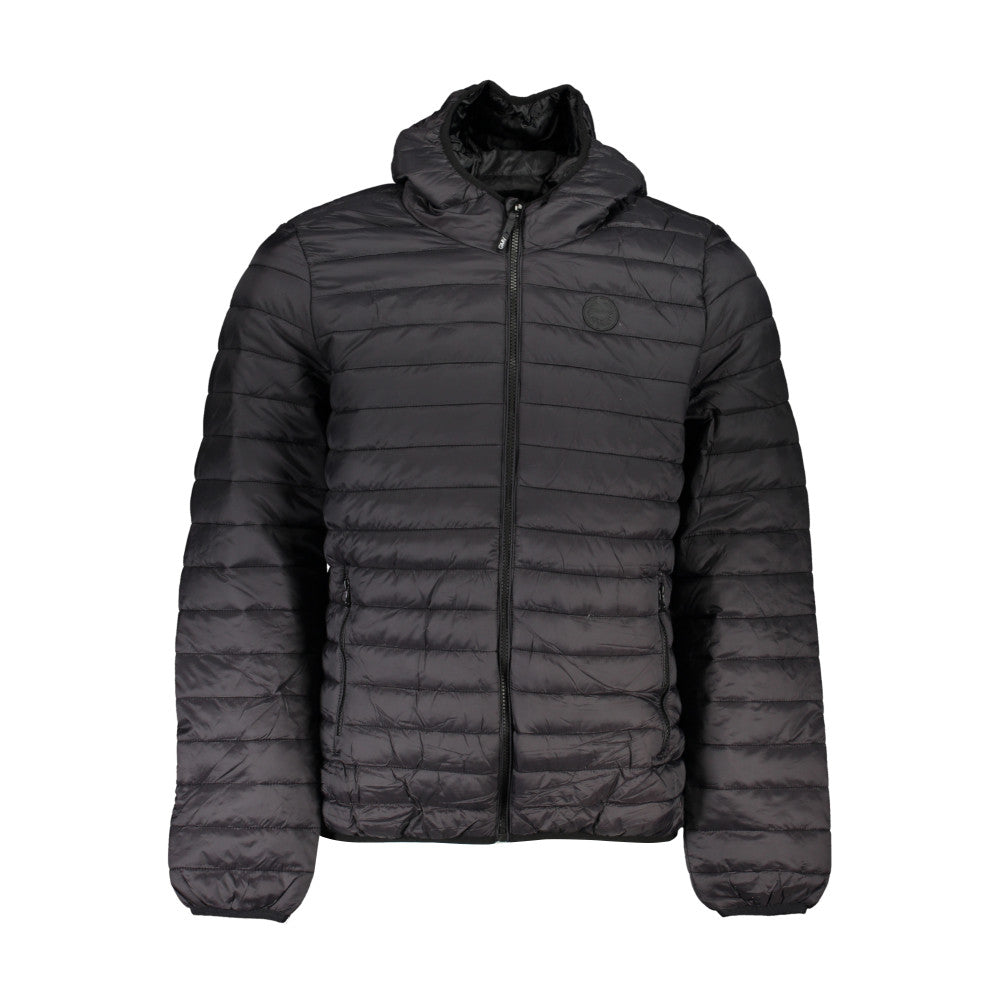 Gian Marco Venturi Jacket with Hood Black - Men's