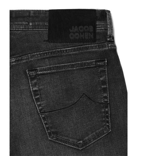 Jacob Cohën Slim Fit Denim Trousers Black - Men's