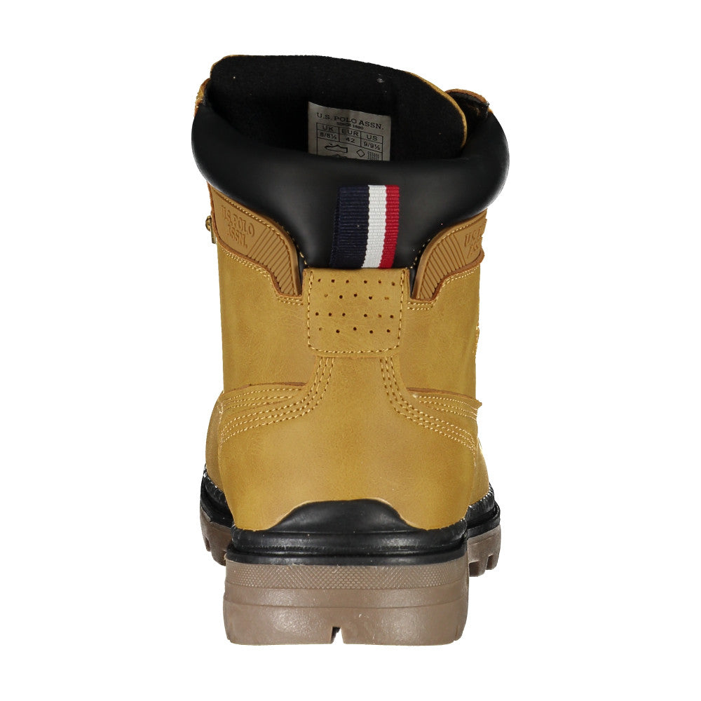 U.S. Polo High Boots with Laces Yellow - Men's