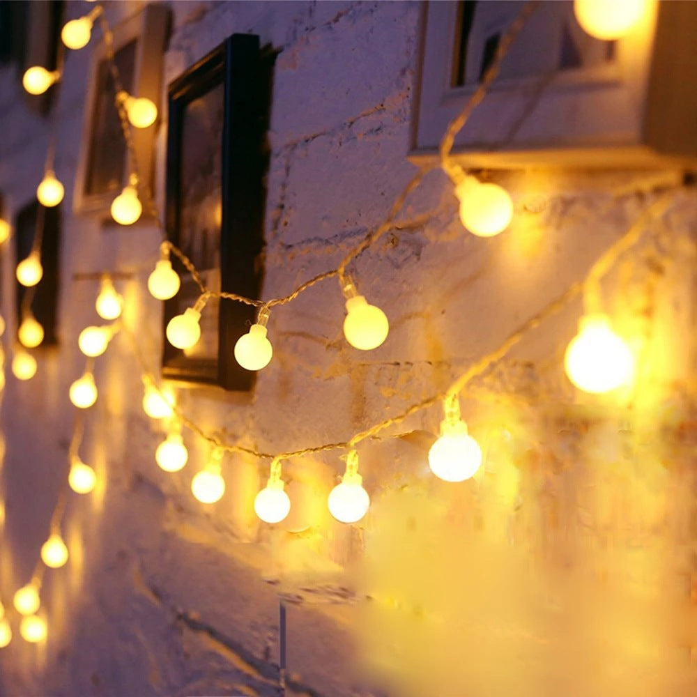 Outdoor Camping Tent LED String Lights - Battery Operated