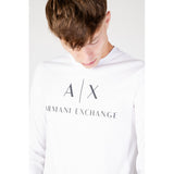 Armani Exchange Long Sleeve T-Shirt White - Men's