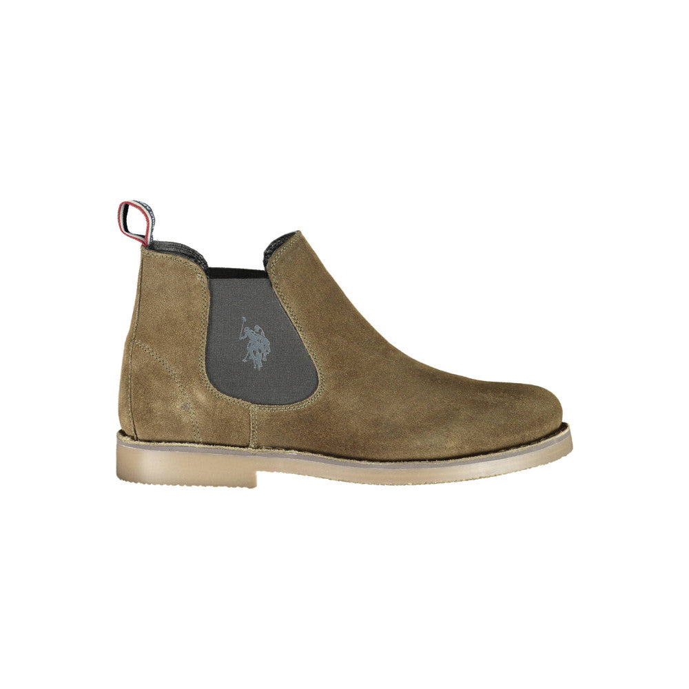 U.S. Polo Ankle Boots Khaki - Men's