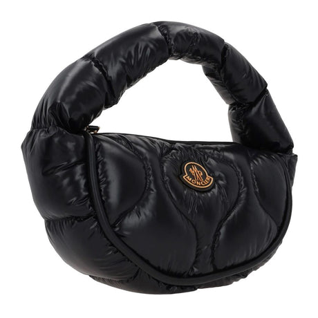 Moncler Black Feather Handbag Black - Women's