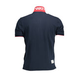 La Martina Short Sleeved T-Shirt Navy Blue - Men's