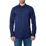 Tommy Hilfiger Cotton Shirt Blue Navy - Men's