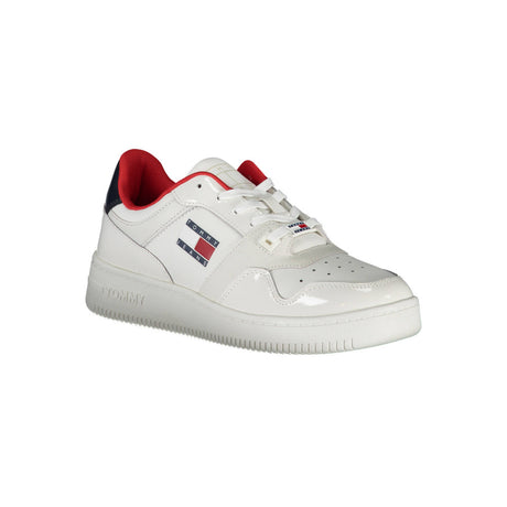 Tommy Hilfiger Sports Shoes White Leather - Women's