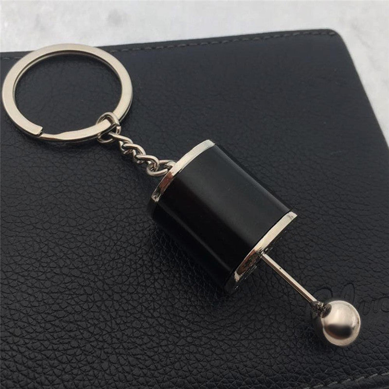 Racing Car Keychain with Brake Disc Design