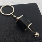 Racing Car Keychain with Brake Disc Design